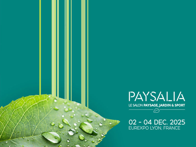 Le CNVVF, partenaire du salon Paysalia 2025